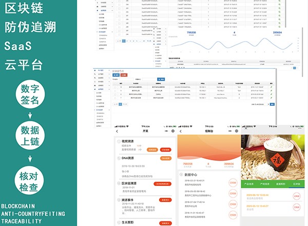 區域鏈防偽追溯SaaS平臺